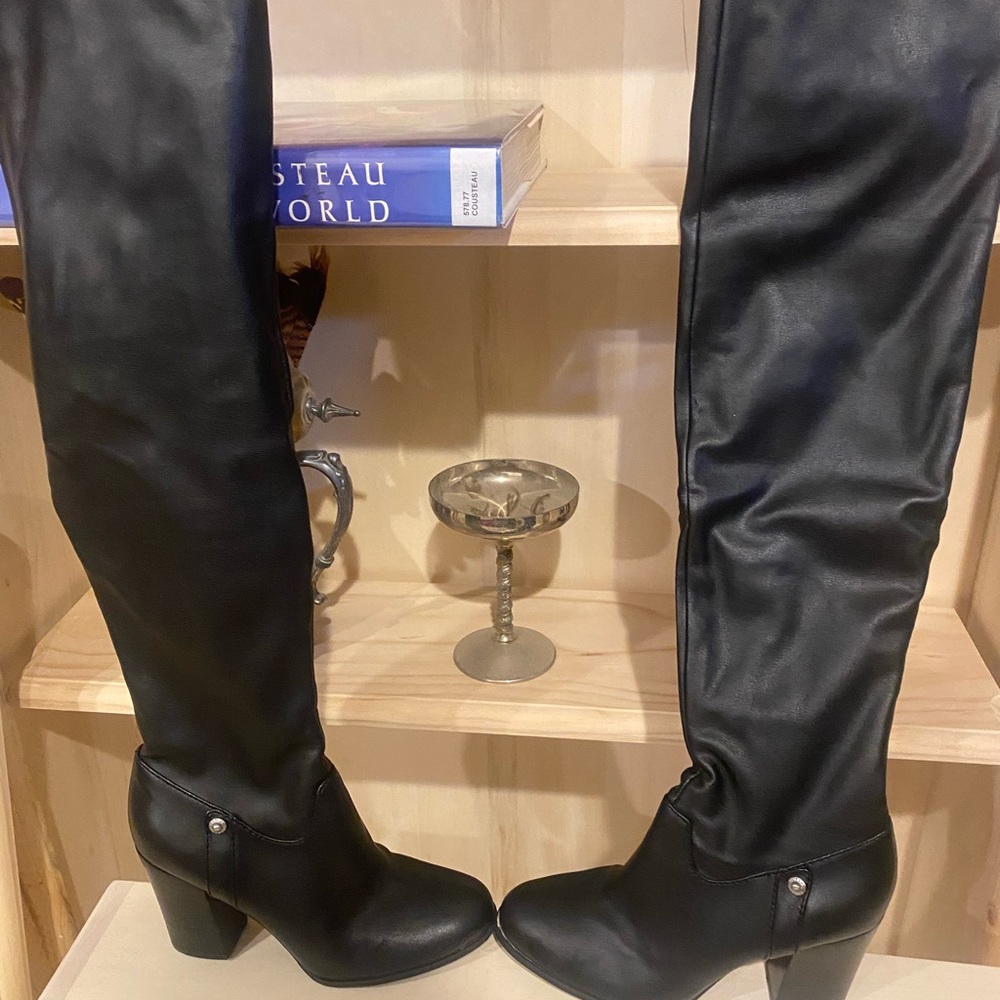 Guess over knee length boots